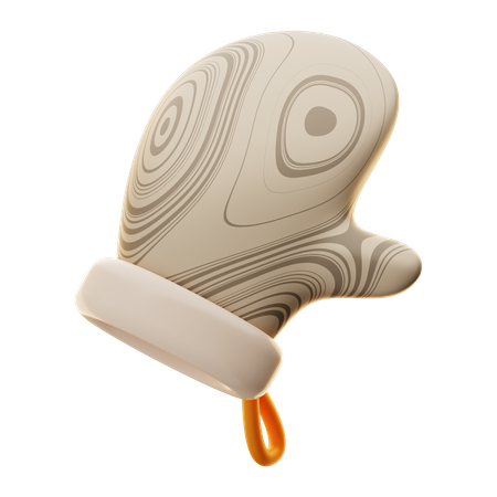 Oven Glove  3D Icon