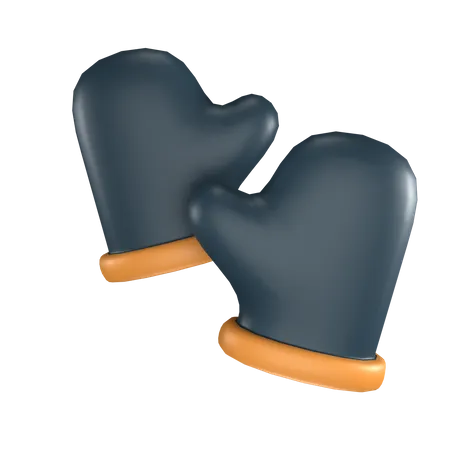 Oven Glove  3D Icon