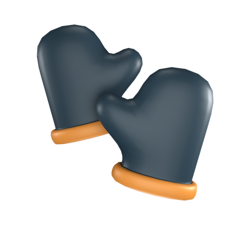 Oven Glove  3D Icon