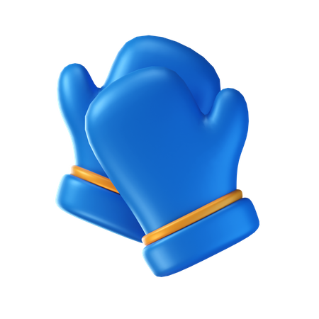 Oven Gloves  3D Icon