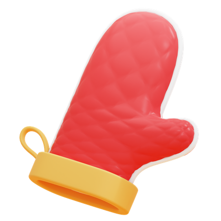 OVEN MITT  3D Icon