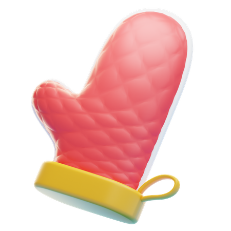 OVEN MITT  3D Icon