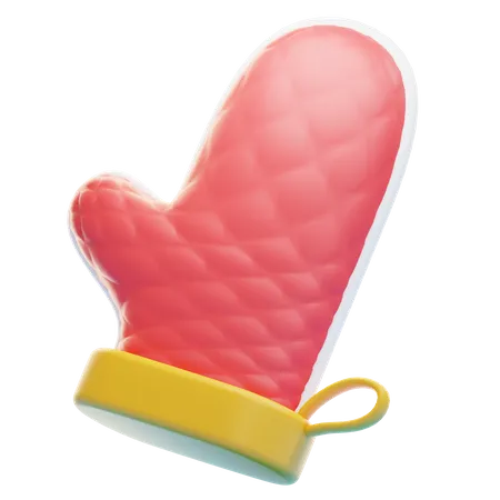 OVEN MITT  3D Icon