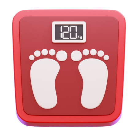 Over Weight  3D Icon