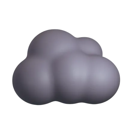 Overcast  3D Icon