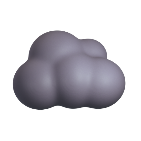 Overcast  3D Icon