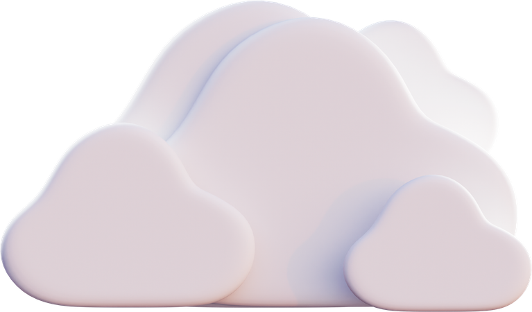 Overcast  3D Icon