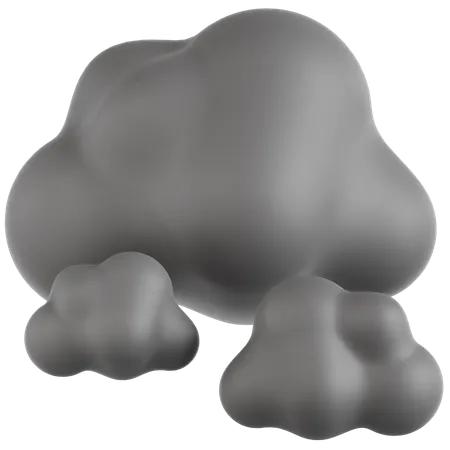 Overcast  3D Icon