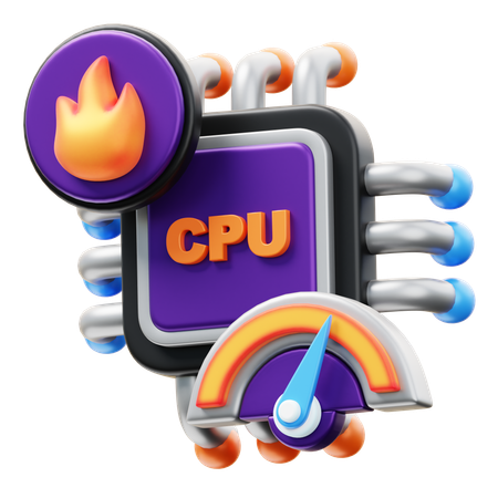 Reinicialização de overclock  3D Icon