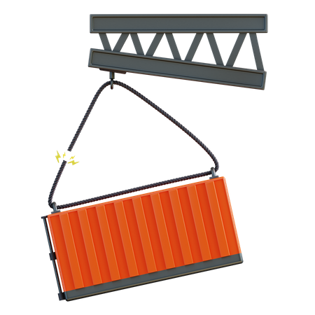 Overhead Crane  3D Icon