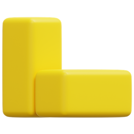 Overlap Abstract Shape  3D Icon