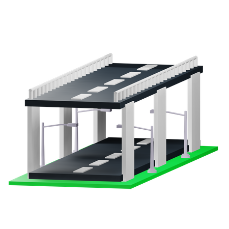 Overpass  3D Icon