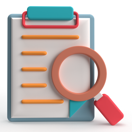 Overview  3D Icon