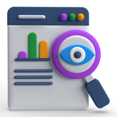 Overview  3D Icon