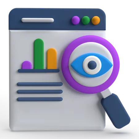 Overview  3D Icon