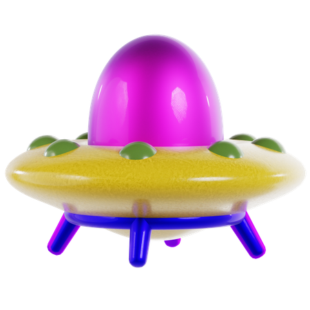 OVNI  3D Icon