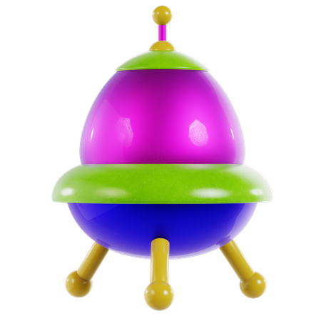 OVNI  3D Icon