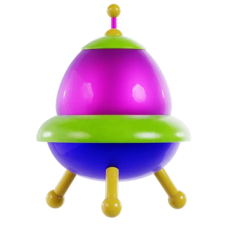 OVNI  3D Icon