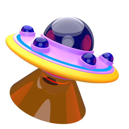 OVNI  3D Icon