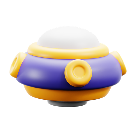 OVNI  3D Icon