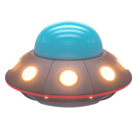 OVNI  3D Icon