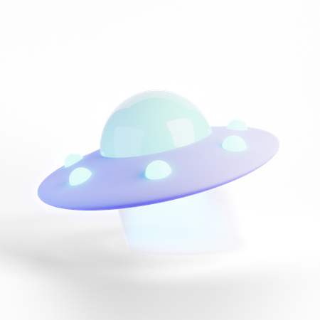 OVNI  3D Icon