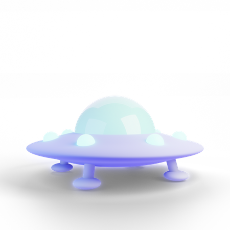 OVNI  3D Icon