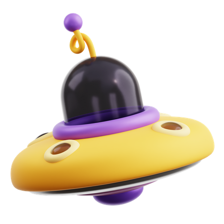 OVNI  3D Icon