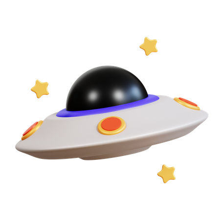 OVNI  3D Icon