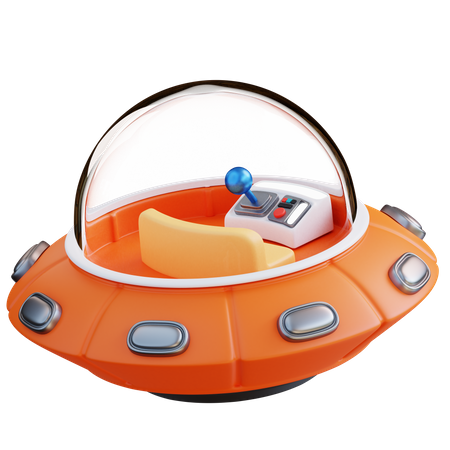 OVNI  3D Icon