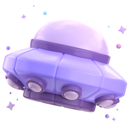 OVNI  3D Icon