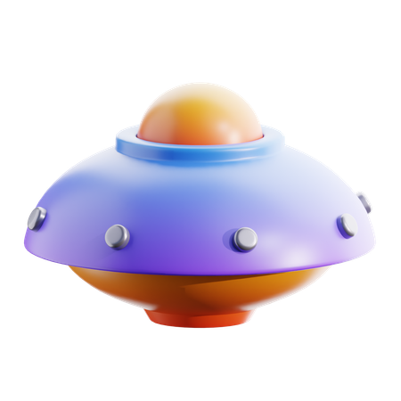 OVNI  3D Icon