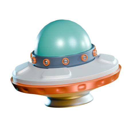 OVNI  3D Icon
