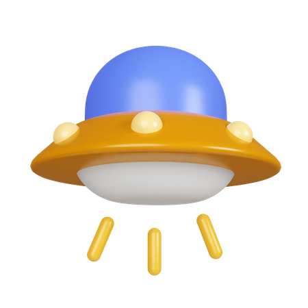 OVNI  3D Icon