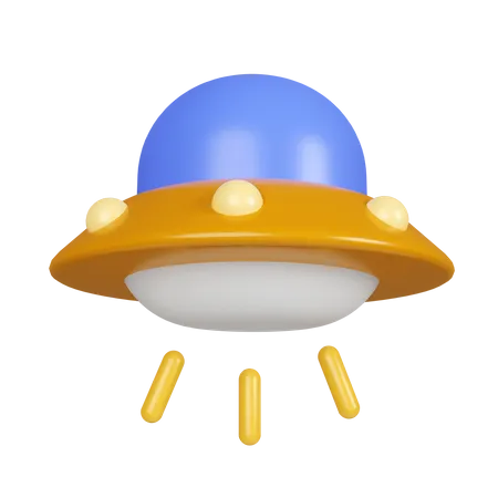 OVNI  3D Icon