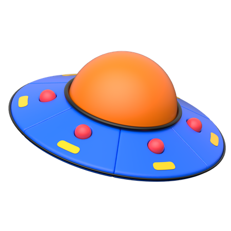 OVNI  3D Icon