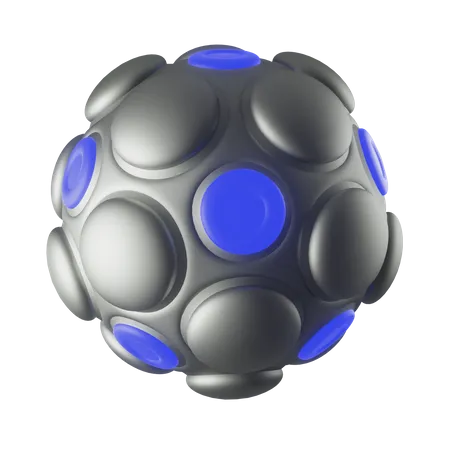 Satélite ovni  3D Icon