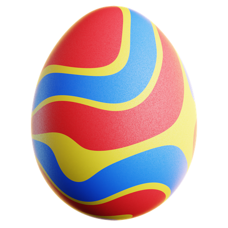 Ovos de pascoa  3D Icon