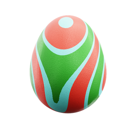 Ovos de pascoa  3D Icon