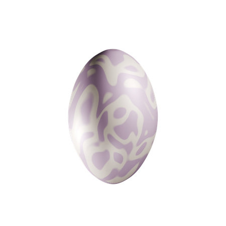 Ovo decorativo  3D Icon