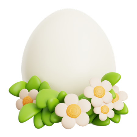 Ovo decorativo  3D Icon