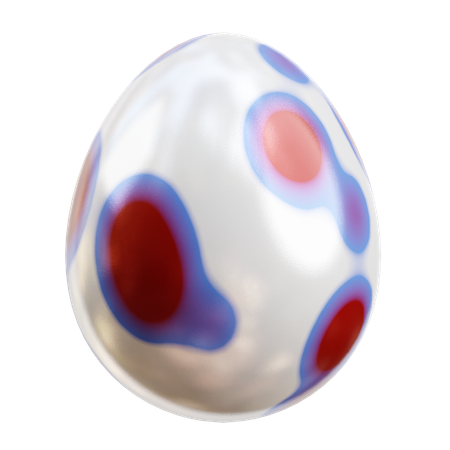 Ovos de pascoa  3D Icon