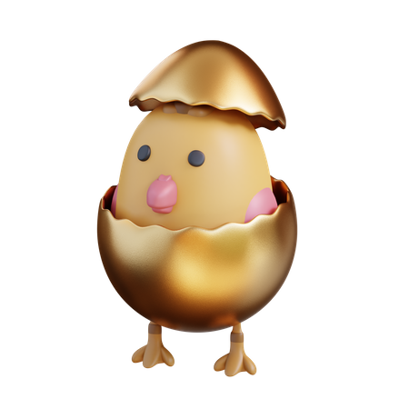 Ovos de Páscoa  3D Icon