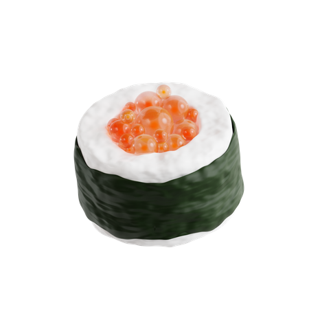 Ovos de salmão  3D Icon