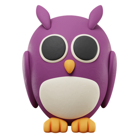 Owl  3D Icon