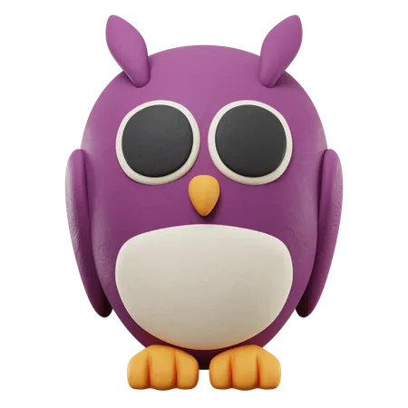 Owl  3D Icon