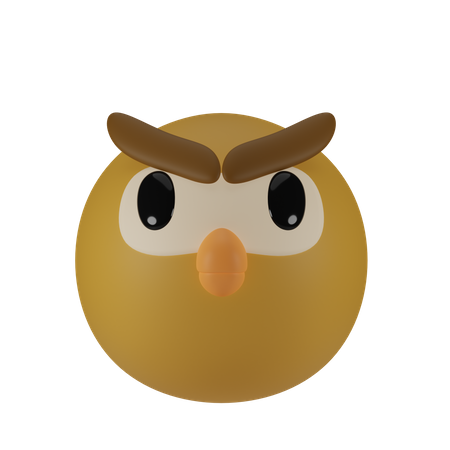 Owl  3D Icon