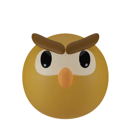 Owl  3D Icon