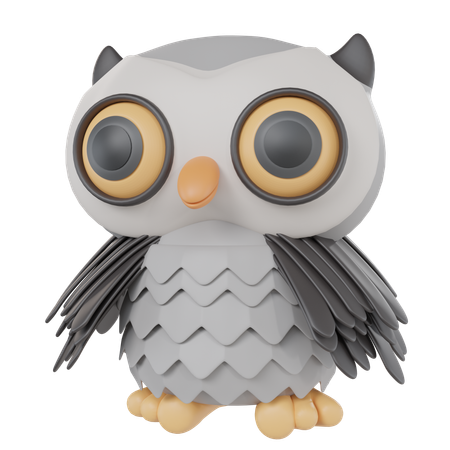 Owl  3D Icon