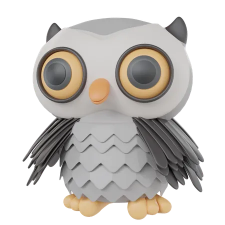 Owl  3D Icon